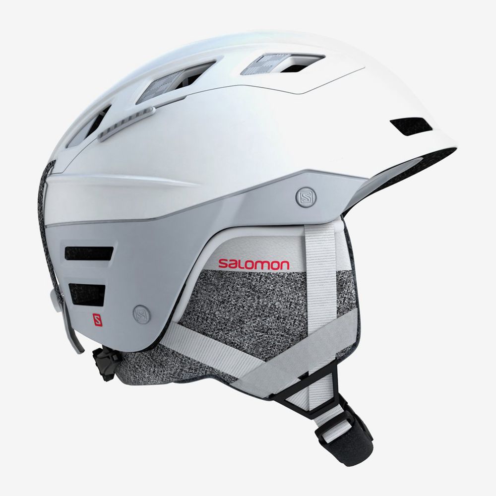 Salomon Singapore Womens Helmets - QST CHARGE White | 73964-APOR